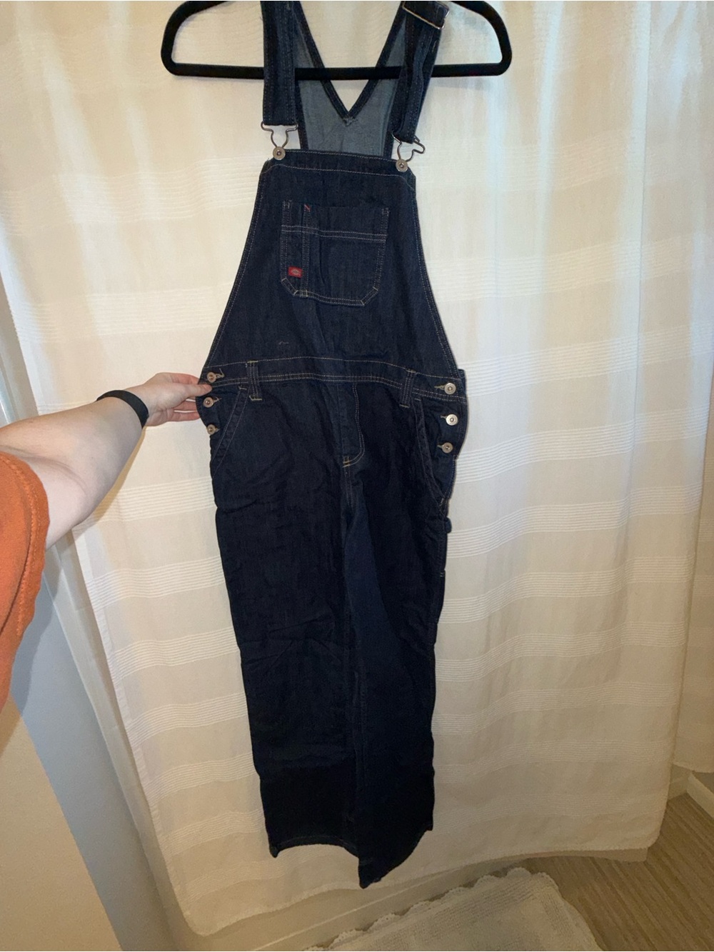 Dickies Women’s Size 2 Denim Overalls - Picture 2 of 11